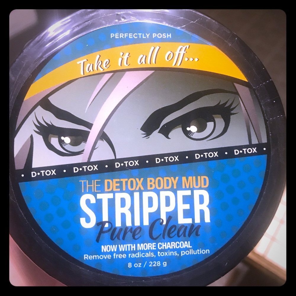 Posh, detox body mud.